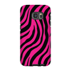 pink zebra print cell phone case