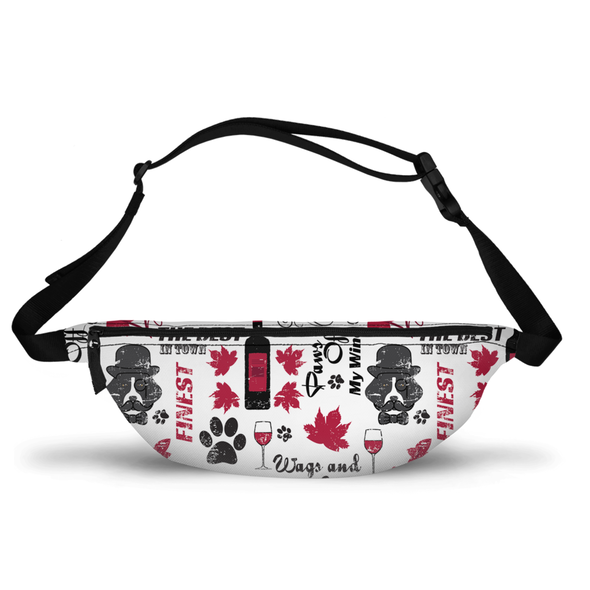 wine lover fanny pack