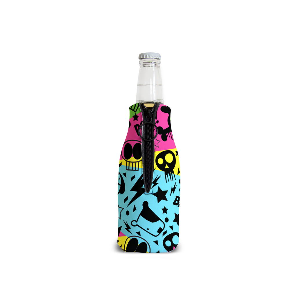 Bottle Koozie W/Zipper Graffiti – Pup Scruffs